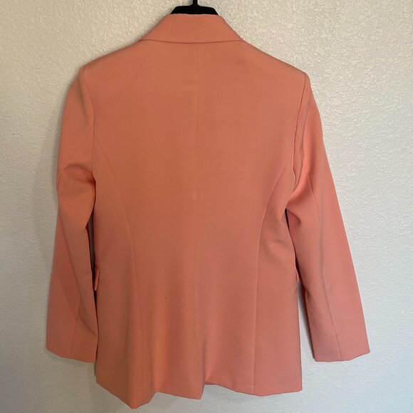 Women's Peach Blazer- S - Picture 2 of 3